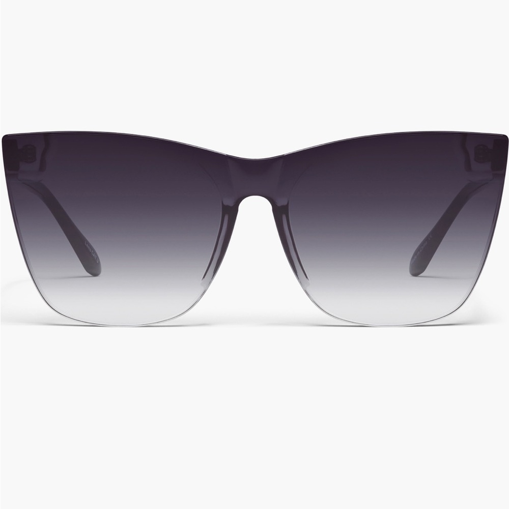 Quay Come Thru 144mm Gradient Cat Eye Sunglasses